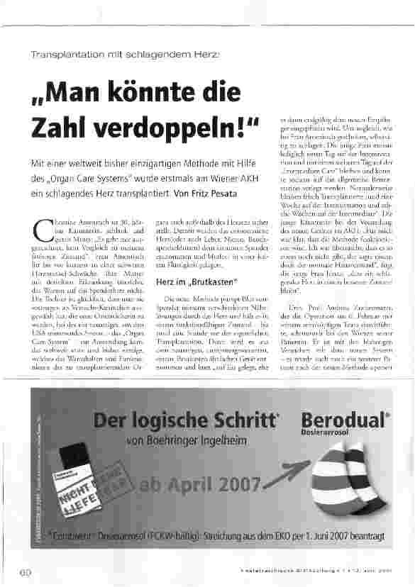 Vorschauseite 1: Man könnte die Zahl verdoppeln!