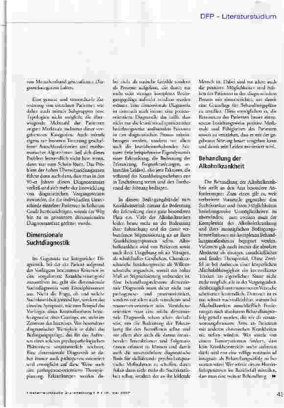 Vorschauseite 4: Alkoholkrankheit