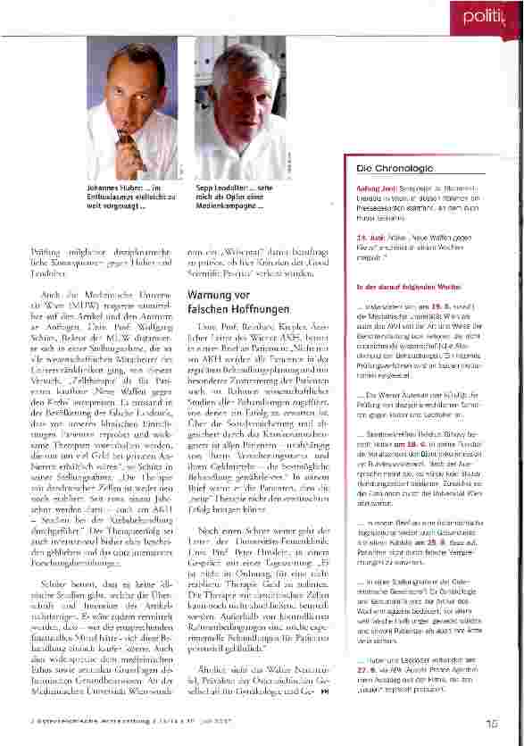 Vorschauseite 2: Weder neu noch etabliert