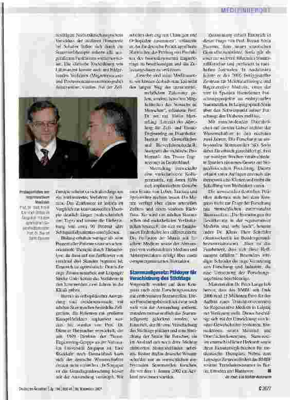 Vorschauseite 2: Wir haben Goldadern aufgedeckt