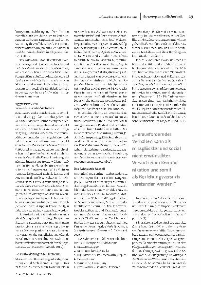 Vorschauseite 2: Safewards: Ein Konzept für ein sicheres und unterstützendes Umfeld für Menschen mit Demenz in der stationären Langzeitpflege.