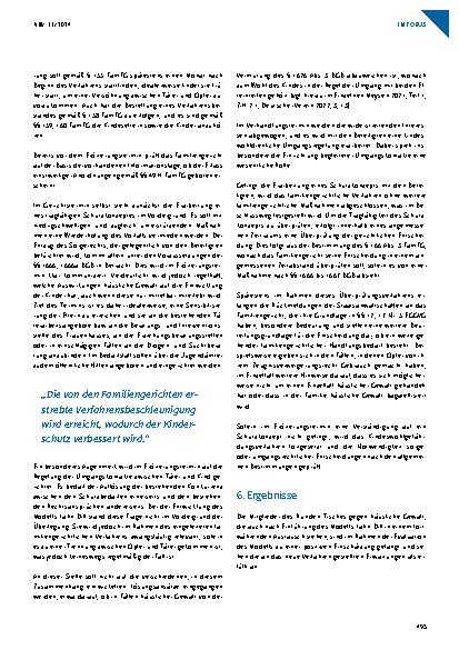 Vorschauseite 4: Das „Modell Lahn-Dill“ – Familiengerichtliche Verfahren und Behördenzusammenarbeit bei häuslicher Gewalt