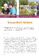 Vorschauseite 1: Gesundheit fördern