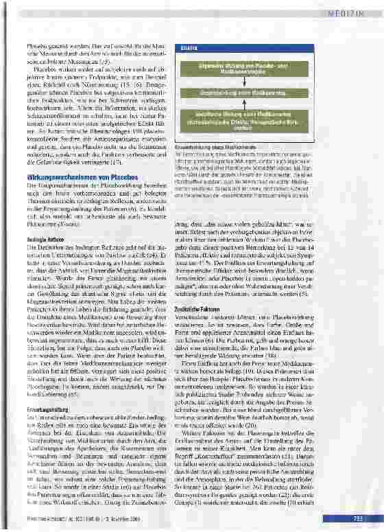 Vorschauseite 3: Placebo: Missverständnisse und Vorurteile
