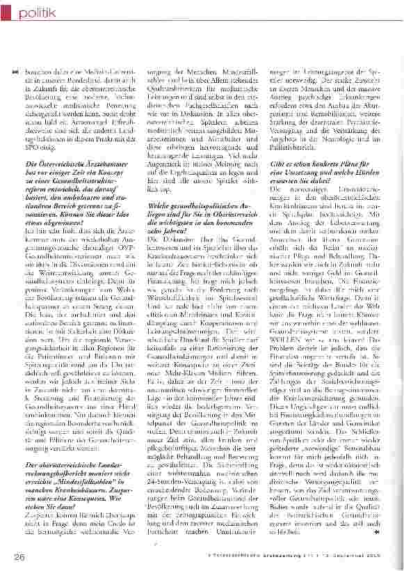 Vorschauseite 2: Interview „Zusperren kommt nicht in Frage