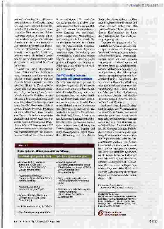 Vorschauseite 3: „Risiken und Nebenwirkungen der Wettbewerbsgesellschaft?