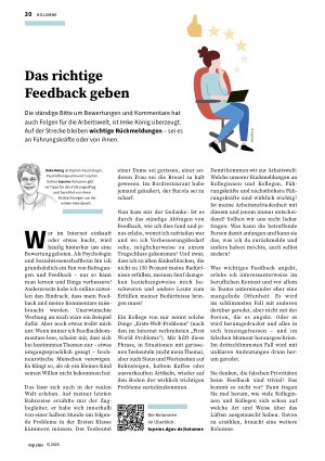 Vorschauseite 1: Das richtige Feedback geben