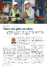 Vorschauseite 1: Fachkräfte für Arbeitssicherheit. Ohne sie geht es nicht.