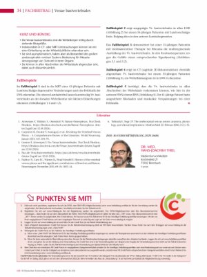 Vorschauseite 3: Anomalien und Normvarianten – Skelettale Veränderungen 3. 41: Venae basivertebrales