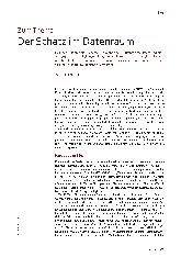 Vorschauseite 1: Der Schatz im Datenraum