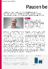 Vorschauseite 1: Pausen bezahlen? Pro und Kontra