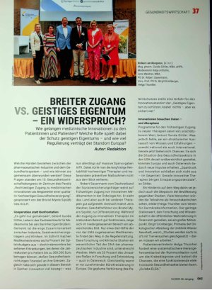 Vorschauseite 1: Breiter Zugang VS. geistiges Eigentum - ein Widerspruch?