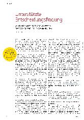 Vorschauseite 1: Unterstützte Entscheidungsfindung