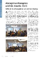 Vorschauseite 1: Managementkongress und KU Awards 2023 Treffen der Marketingexpertinnen und -experten in Bamberg