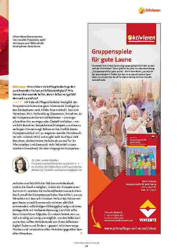 Vorschauseite 4: Den persönlichen Kontakt stärken