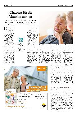 Vorschauseite 1: Chancen für die Mundgesundheit