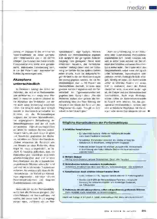 Vorschauseite 2: Keine Reservetherapie