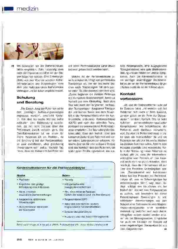 Vorschauseite 3: Keine Reservetherapie