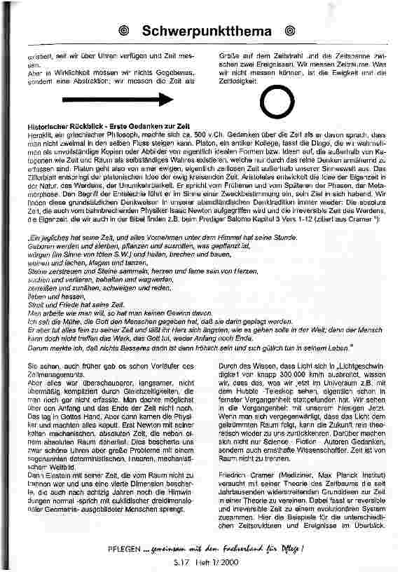 Vorschauseite 2: Was ist eigentlich Zeit?