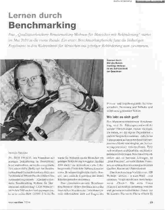 Vorschauseite 1: Lernen durch Benchmarking
