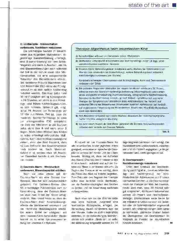 Vorschauseite 5: Enuresis