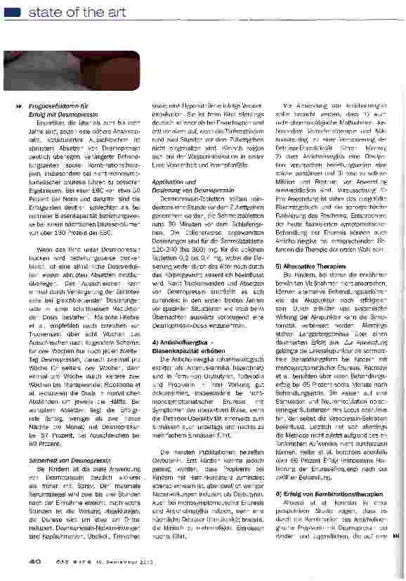 Vorschauseite 6: Enuresis