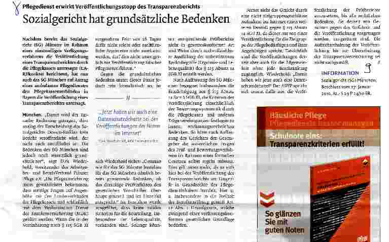 Vorschauseite 1: Sozialgericht hat grundsätzliche Bedenken