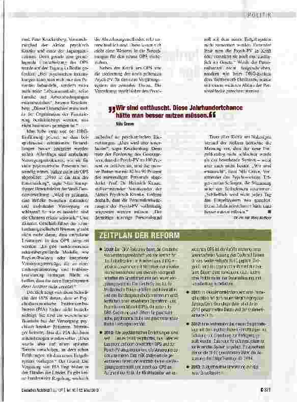 Vorschauseite 2: An den Bedürfnissen vorbei