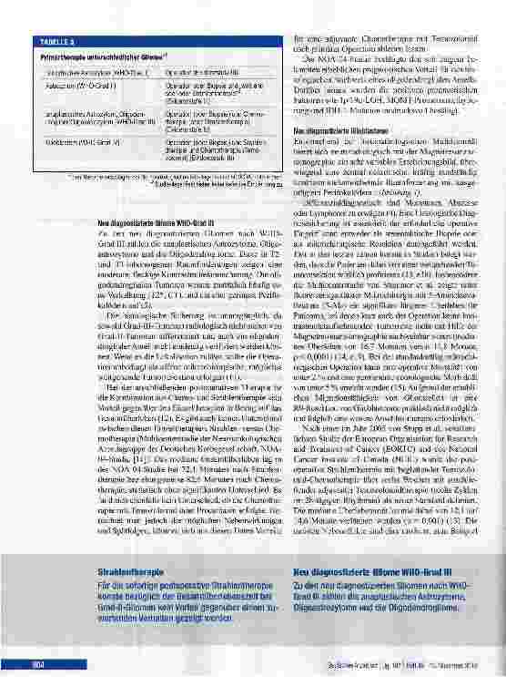 Vorschauseite 6: Die Gliome des Erwachsenen