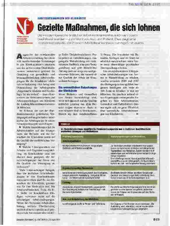 Vorschauseite 1: Gezielte Maßnahmen, die sich lohnen