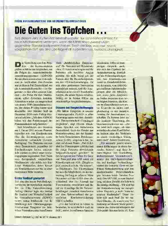 Vorschauseite 1: Die Guten ins Töpfchen...