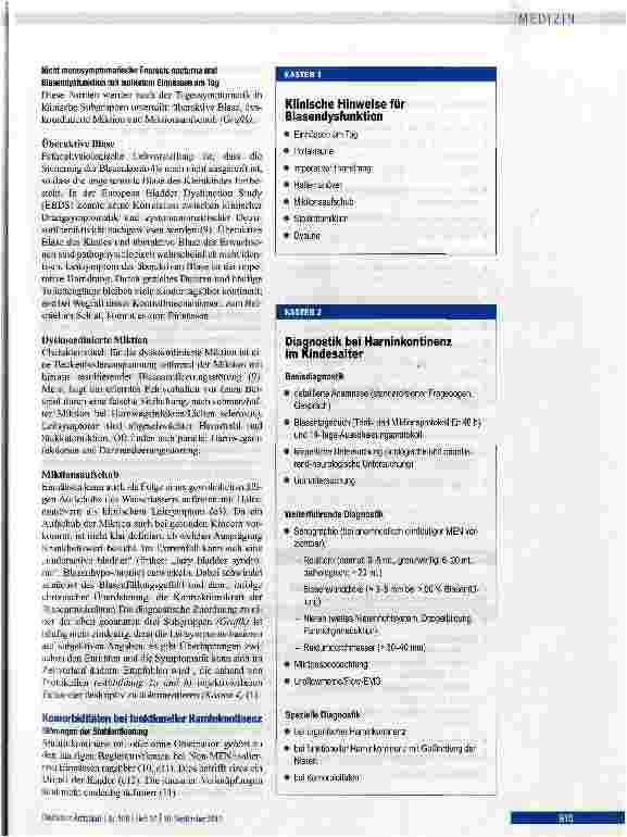 Vorschauseite 3: Einnässen beim Kind