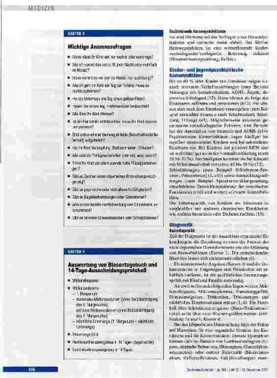 Vorschauseite 4: Einnässen beim Kind