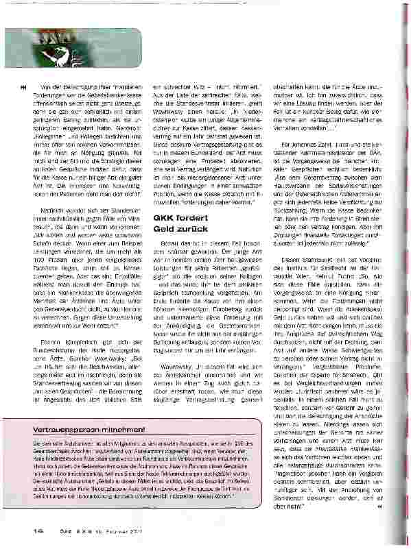 Vorschauseite 2: Alles, nur nicht freundschaftlich!
