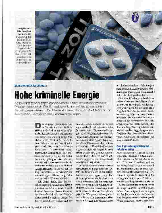 Vorschauseite 1: Hohe kriminelle Energie