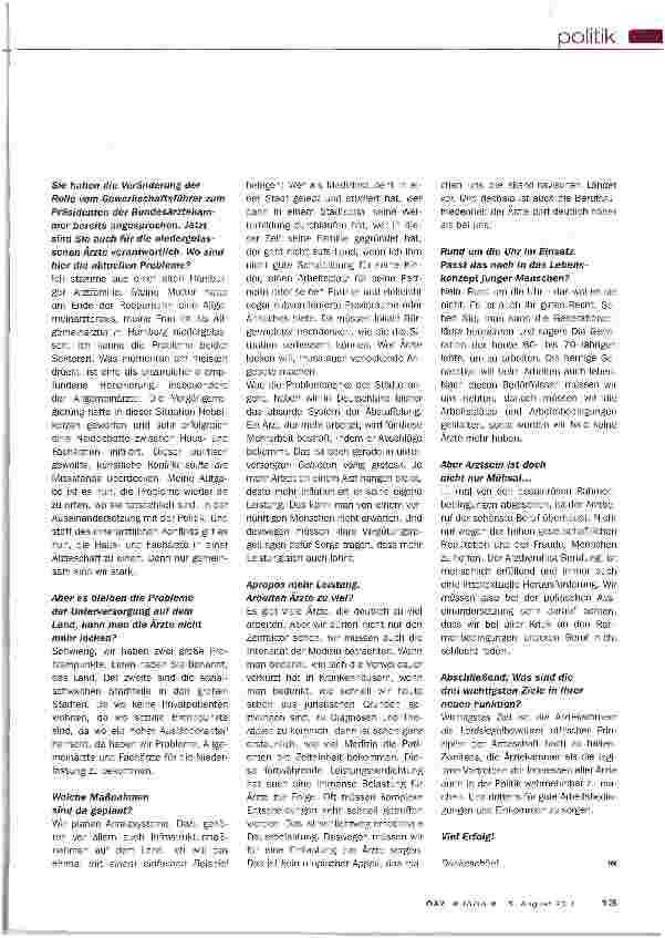 Vorschauseite 2: Rund um die Uhr -nein danke
