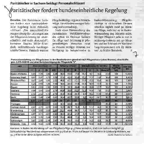 Vorschauseite 1: Paritätischer fordert bundeseinheitliche Regelung