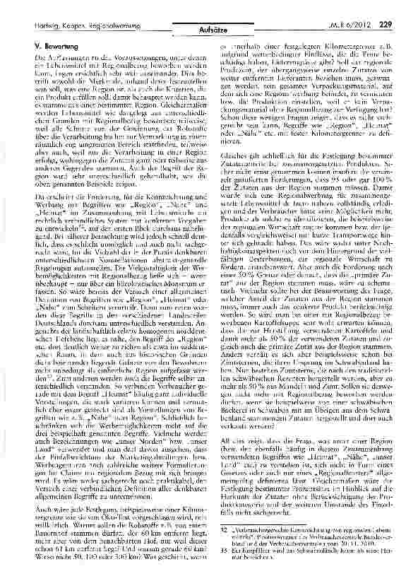 Vorschauseite 5: Regionalwerbung für Lebensmittel