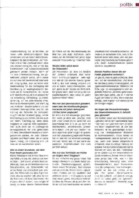 Vorschauseite 2: Ärztliche Unabhängigkeit in der Berufsausübung