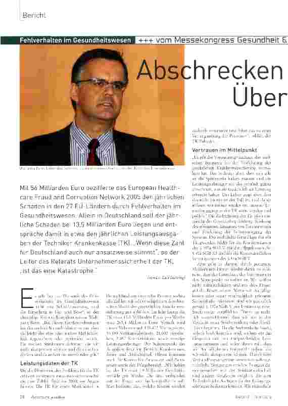 Vorschauseite 1: Abschrecken durch systematisches Überwachen und Aufdecken