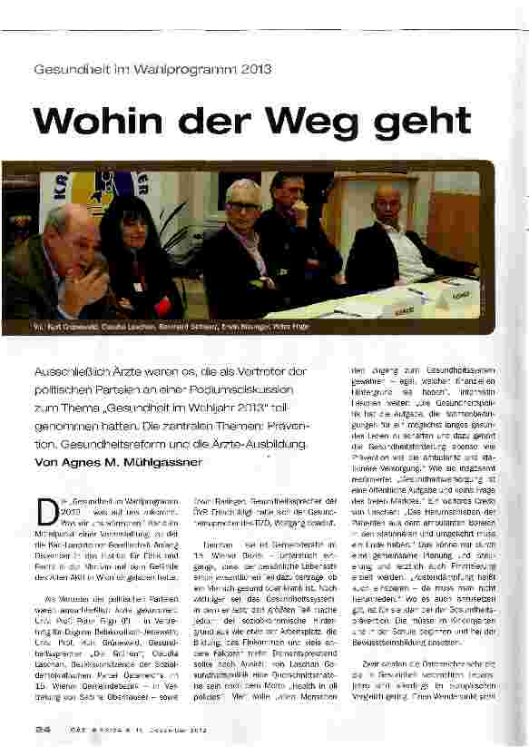 Vorschauseite 1: Wohin der Weg geht