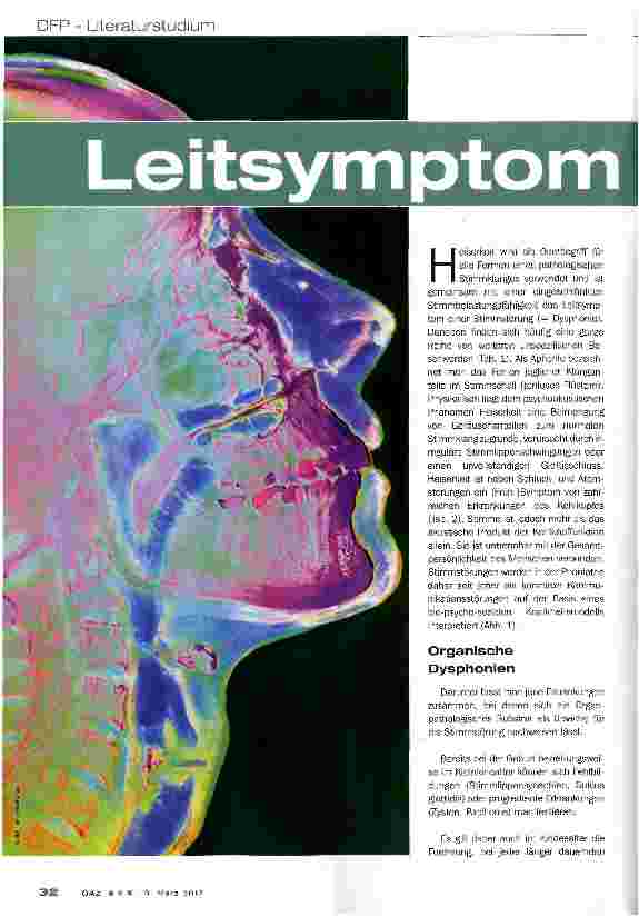 Vorschauseite 1: Leitsymptom Heiserkeit