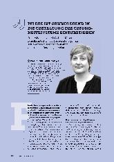 Vorschauseite 1: Pflege ist grundlegend in die Gestaltung des Gesundheitssystems einzubeziehen.