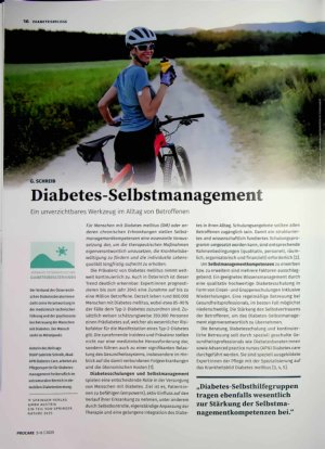 Vorschauseite 1: Diabetes-Selbstmanagement Ein unverzichtbares Werkzeug im Alltag von Betroffenen