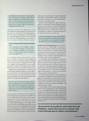 Vorschauseite 2: Diabetes-Selbstmanagement Ein unverzichtbares Werkzeug im Alltag von Betroffenen