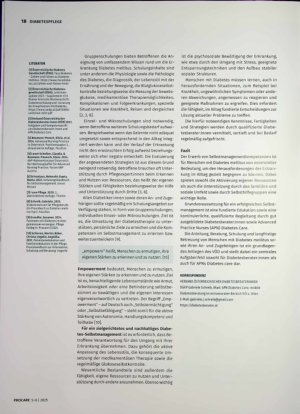 Vorschauseite 3: Diabetes-Selbstmanagement Ein unverzichtbares Werkzeug im Alltag von Betroffenen