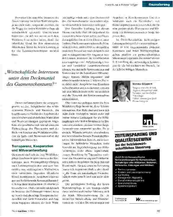 Vorschauseite 3: Finanzierung der sozialen Arbeit -Kommunen sind am Limit