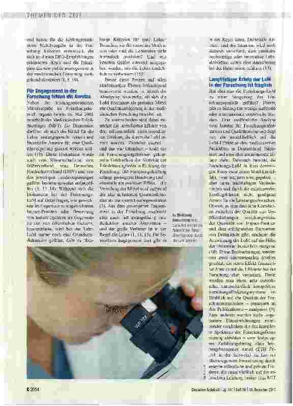 Vorschauseite 2: Mehr Geld zur Lehre lenken