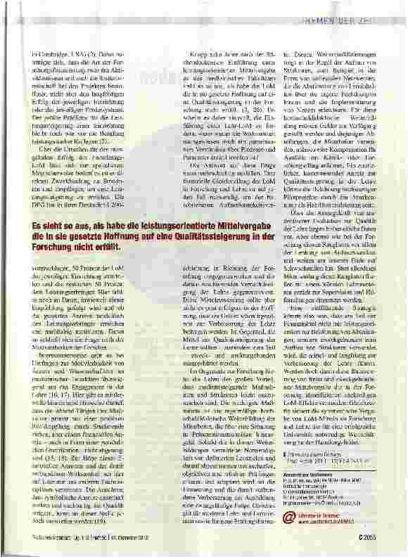 Vorschauseite 3: Mehr Geld zur Lehre lenken