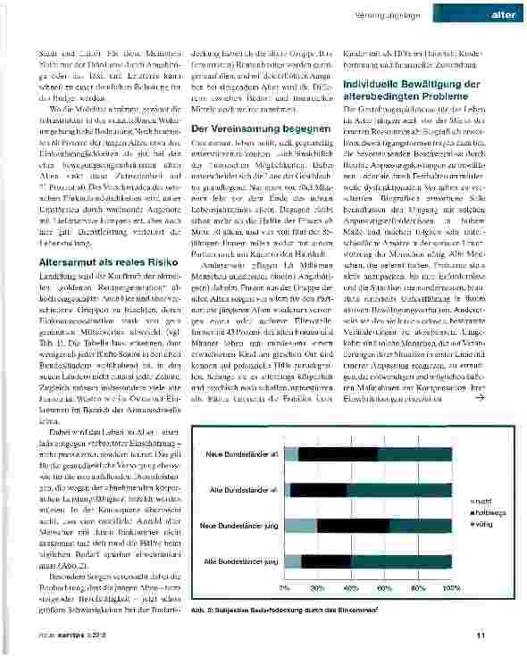 Vorschauseite 3: Altern hat viele Facetten